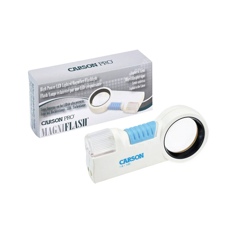 Carson MagniFlash™ LED Magnifier and Flashlight
