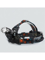 MX-1825-T6 Rechargeable Headlamp with 3 LEDs