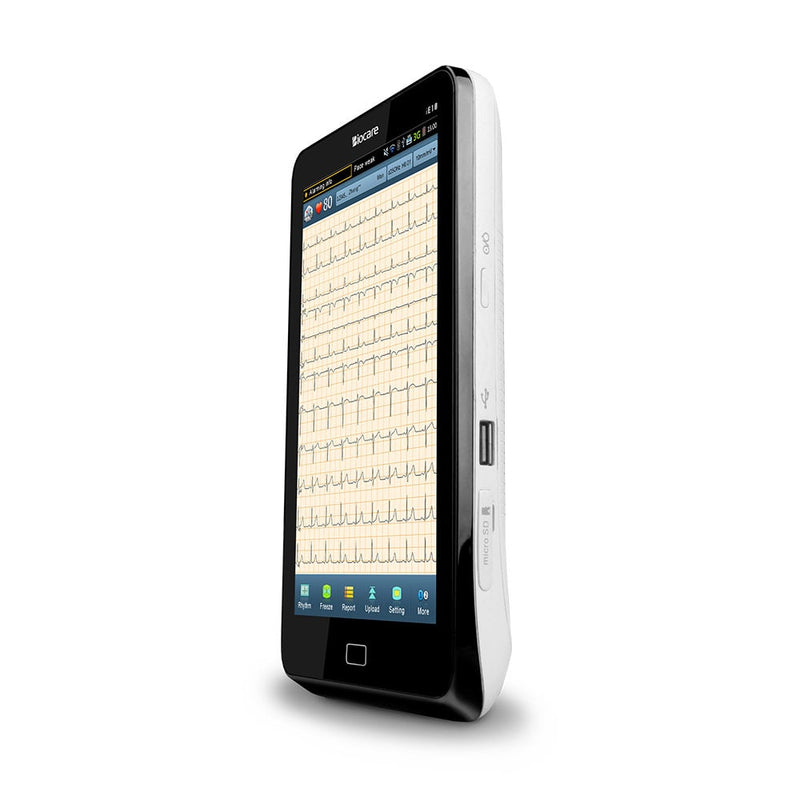 Biocare iE 10 Mobile ECG Machine with 7" Touchscreen