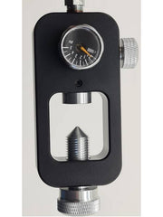 Refill Adapter with Pressure Gauge and Flexible Hose