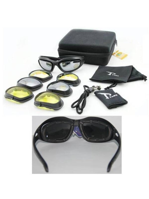 Snipe 899 Tactical Shooting Glasses with UV400 Protection