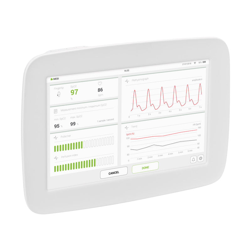 MESI mTablet SpO2 Diagnostic System