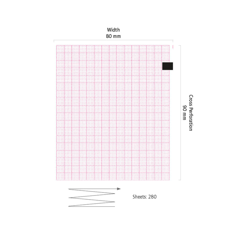 ECG Paper for GE MAC 600/400