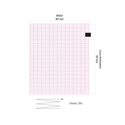 ECG Paper for GE MAC 600/400