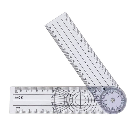 1M4 Goniometer Transparent Protractor