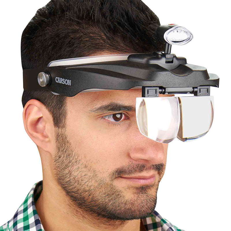Carson MagniVisor Deluxe LED Magnifier