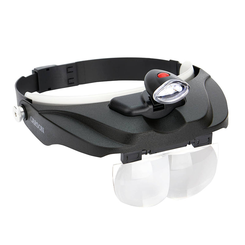 Carson MagniVisor Deluxe LED Magnifier