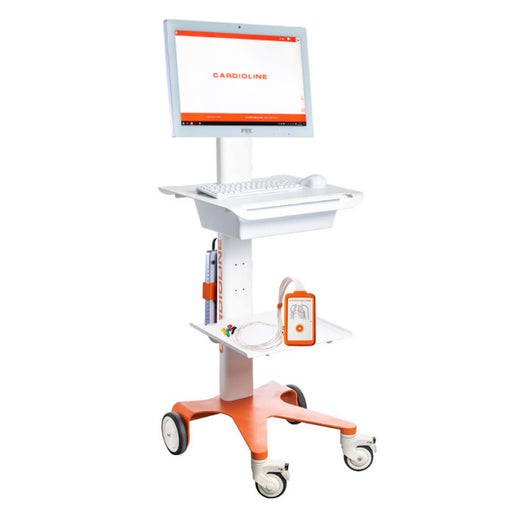 Cardioline touchECG PC Trolley for ECG Monitors