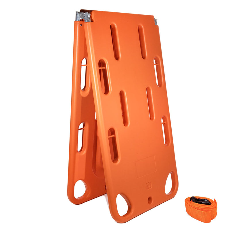 Teqler Folding Spinal Board with Safety Belts