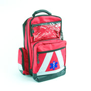 Teqler QPFA-014 RED Professional Rescue Rucksack, Empty