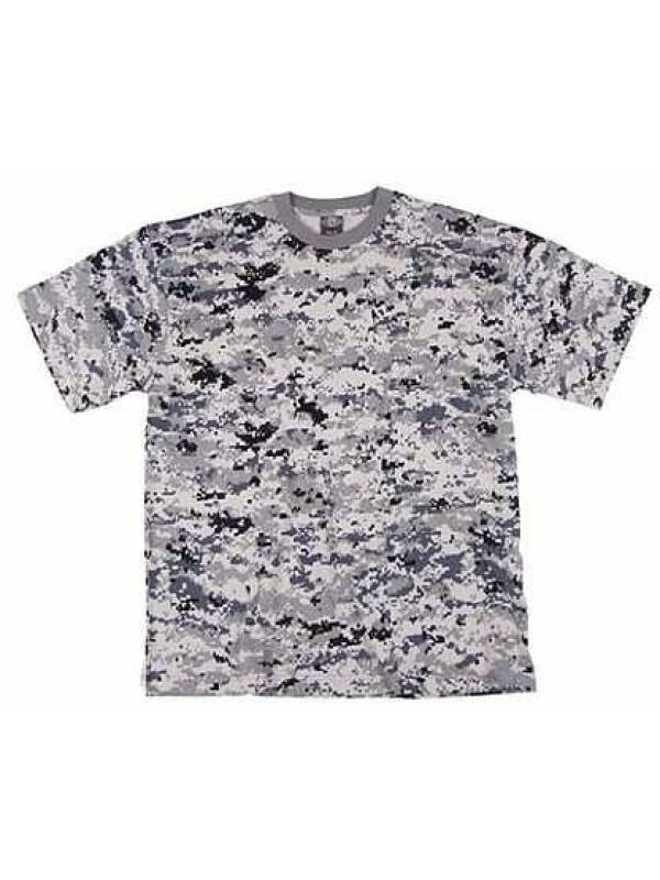 Commando Digital Urban Camouflage T-Shirt XL