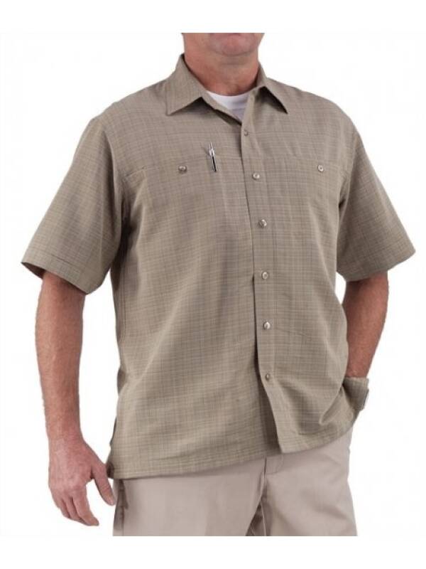 5.11 Covert Casual Tactical Shirt Beige Short Sleeve