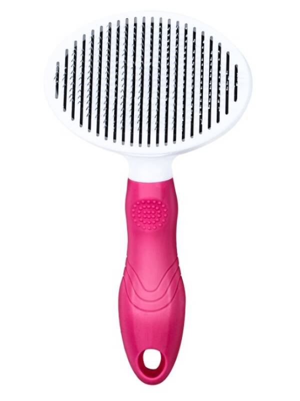 Komei Grooming Comb Pink 13x23 cm