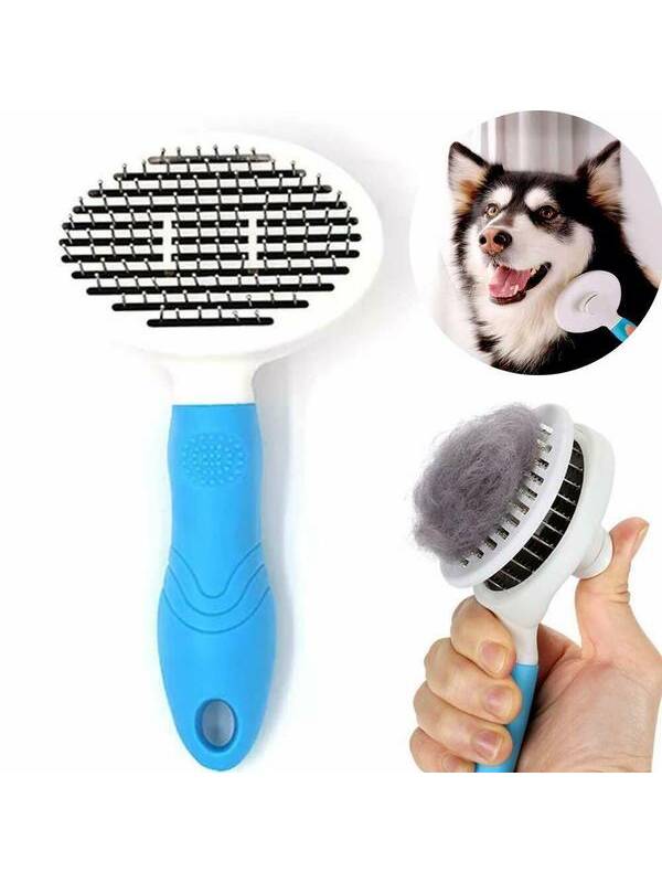 Komei Grooming Comb Pink 13x23 cm