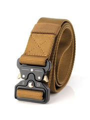 Enniu Military Belt with Cobra Buckle