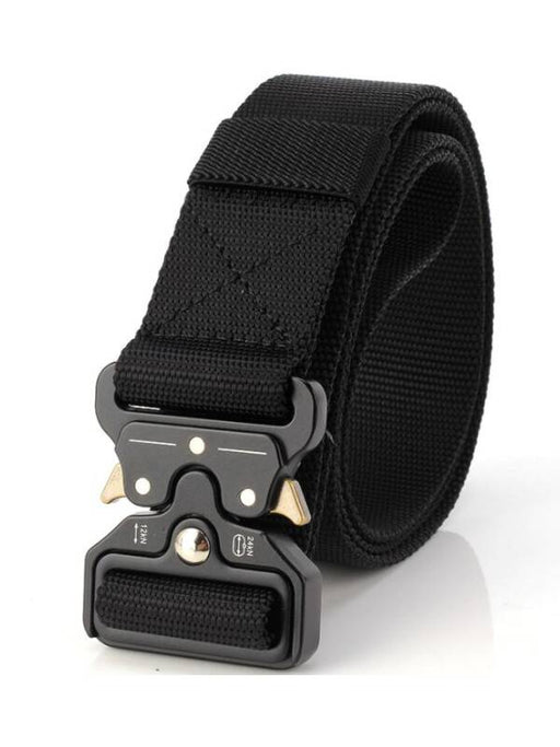 Enniu Military Belt with Cobra Buckle