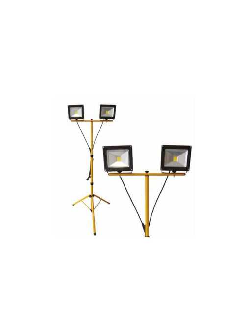 Dual 20W Tripod Floodlight with Cable Power