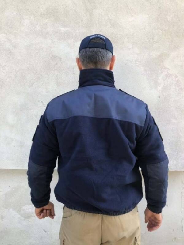 Spring Polar Fleece Jacket - Navy Blue
