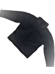 Softshell Black Jacket Without Epaulettes