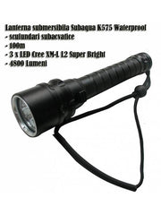 Subaqua K575 Waterproof Diving Flashlight 4800 Lumens