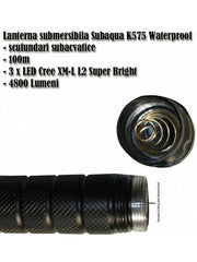 Subaqua K575 Waterproof Diving Flashlight 4800 Lumens