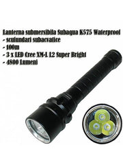 Subaqua K575 Waterproof Diving Flashlight 4800 Lumens