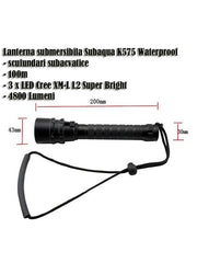 Subaqua K575 Waterproof Diving Flashlight 4800 Lumens