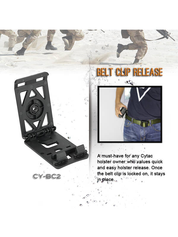 Cytac Belt Attachment Clip CY-BC2