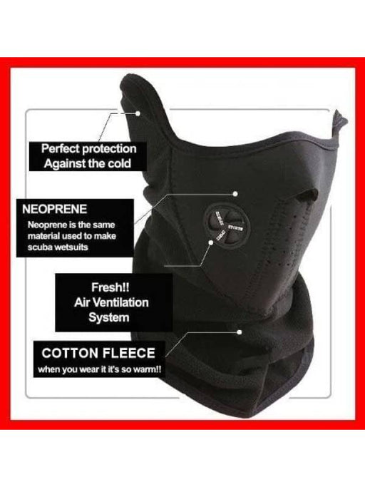Black Fleece Ski Mask