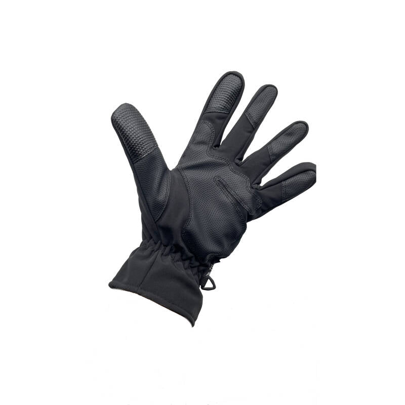 Softshell Waterproof Gloves with Palm and Finger Protection - Navy