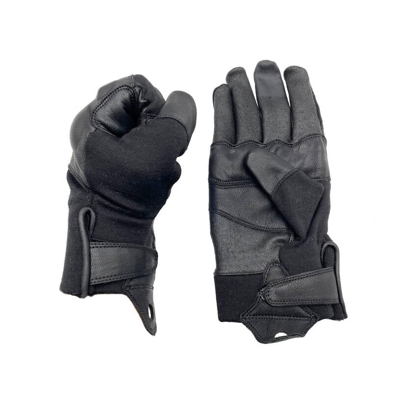 Leather Gloves ATP01 with Reinforced Anti-Trauma Padding