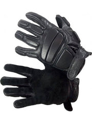Leather Police Gloves with Polyurethane Padding