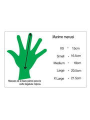 Leather Police Gloves with Polyurethane Padding