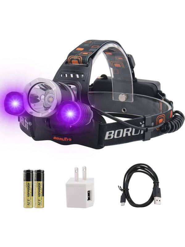 BORUIT RJ-3000 Headlamp 3000 Lumens