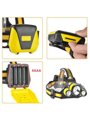 BORUIT B17 Headlamp 3000 Lumens