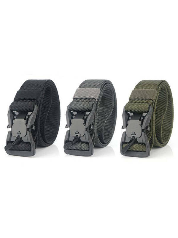 Adjustable Tactical Belt with Magnetic Buckle GB18401
