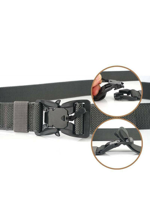 Adjustable Tactical Belt with Magnetic Buckle GB18401