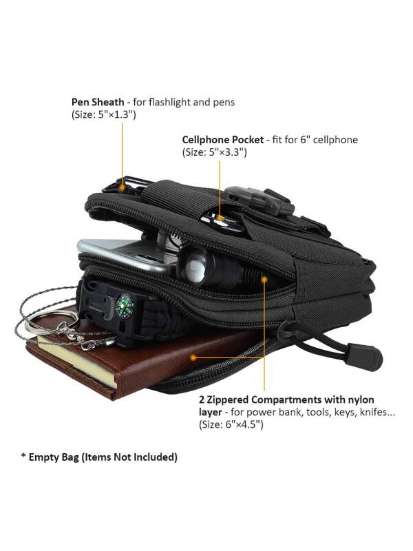 Utility Pouch with Belt Attachment