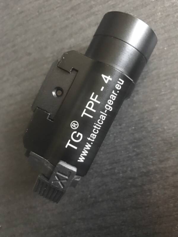 TG TPF-4 Tactical Flashlight with 3W LED and Picatinny Mount
