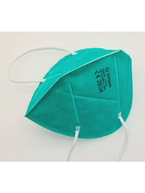 FFP2 Foldable Respiratory Protection Mask Green