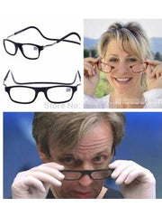 Reading Glasses with Magnetic Fastening