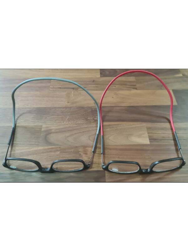 Magnetic Silicone Reading Glasses +1 to +2.5