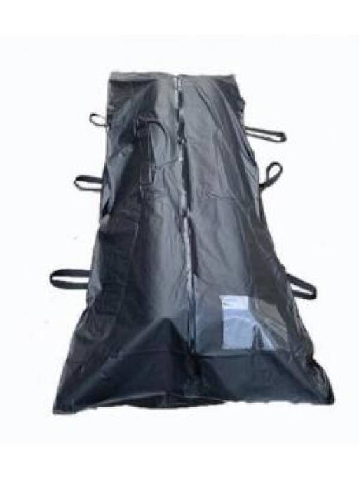 Black Cadaver Transport Bag with 6 Handles