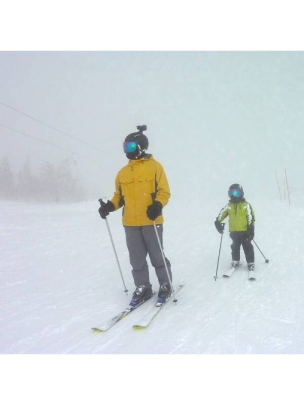 Ski Star S1-16G Helmet with Smoke Visor