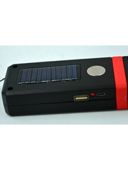 Solar COB Flashlight with Magnetic Mount