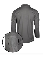 Mil-Tec Polo Tactical Shirt Urban Grey Long Sleeve