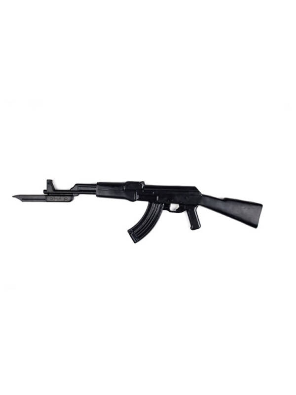 Training Rubber AK-47 Rifle with Bayonet