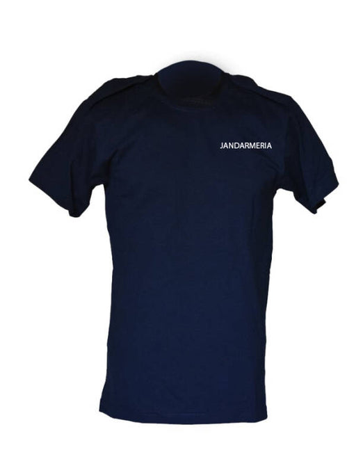 Epaulet Navy T-Shirt Printed Jandarmeria