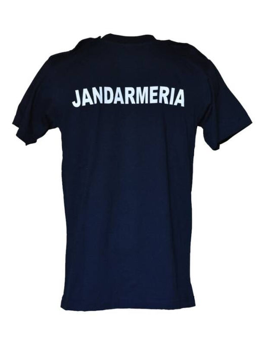 Epaulet Navy T-Shirt Printed Jandarmeria