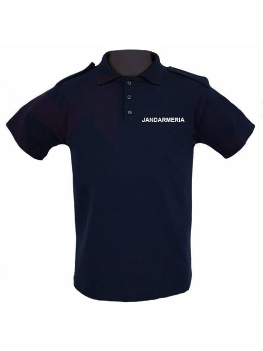 Polo Shirt with Epaulettes Navy Jandarmeria